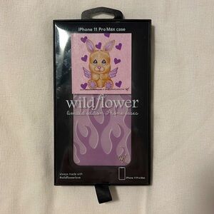 Wildflower Purple Flame Phone Case - BRAND NEW - iPhone 11 Pro Max